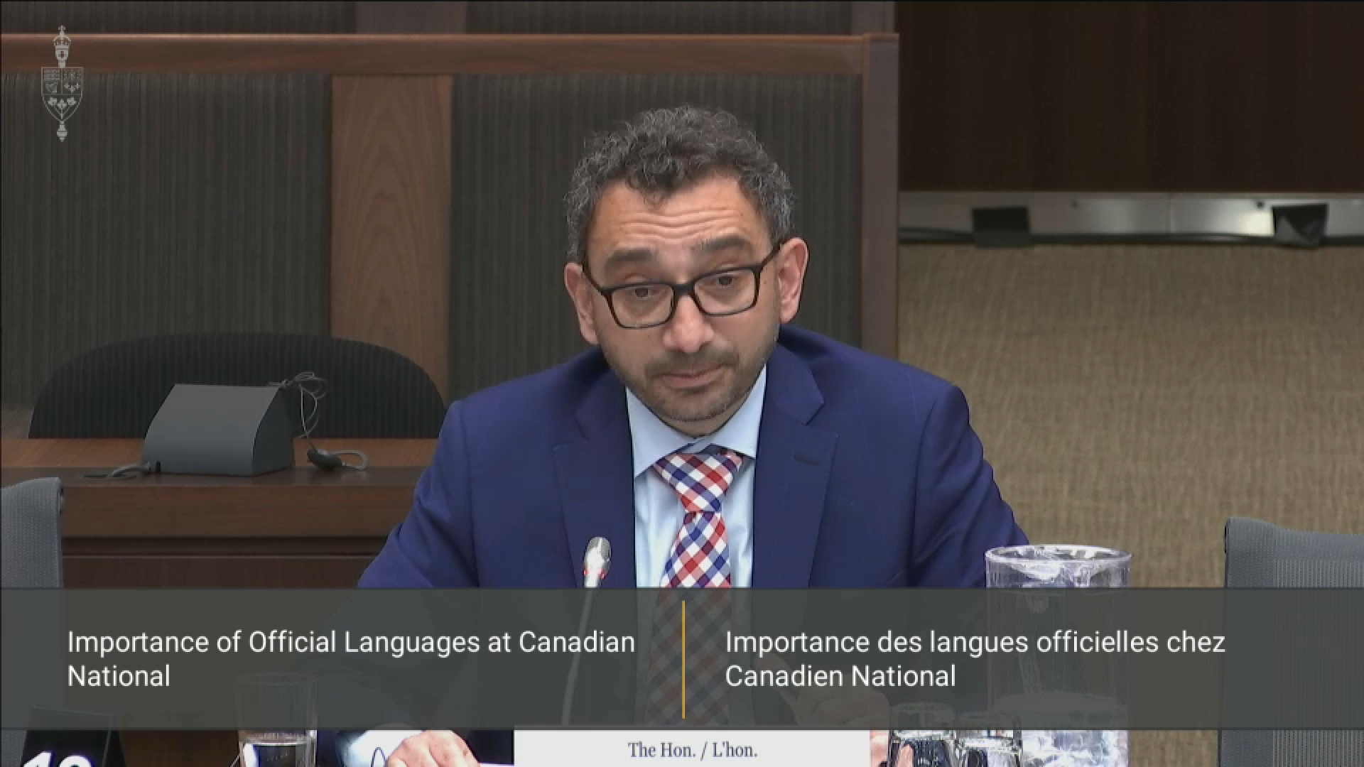 In Committee from the House of Commons : Transport Minister Omar Alghabra On Use of French At CN Rail