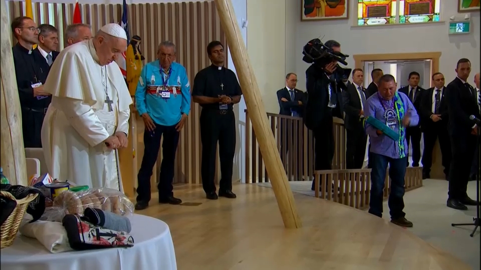 CPAC Special : 2022 Papal Visit – Pope Francis Visits Sacred Heart Church of the First Peoples