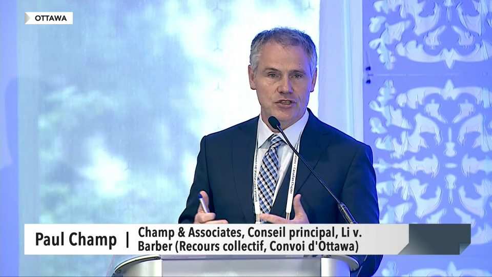 Public Record : IIC Canada 2022 Conference: Ottawa Convoy Class Action