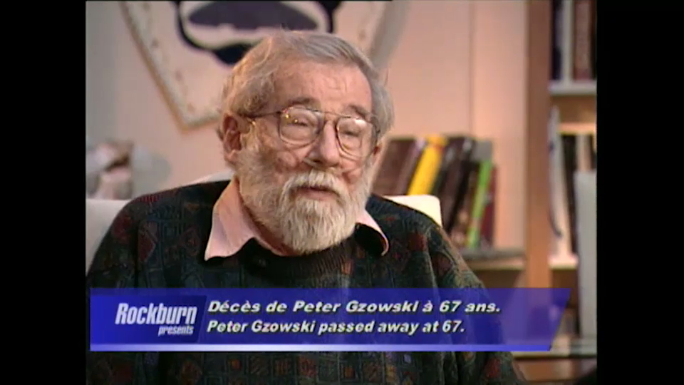 CPAC Rewind : Builders of Canada: Peter Gzowski