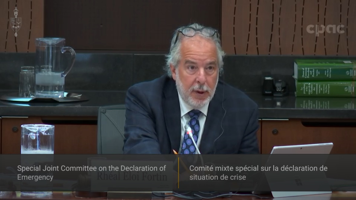 Les comités du Sénat : Comité mixte spécial sur la déclaration de situation de crise - 22 sept. 2022