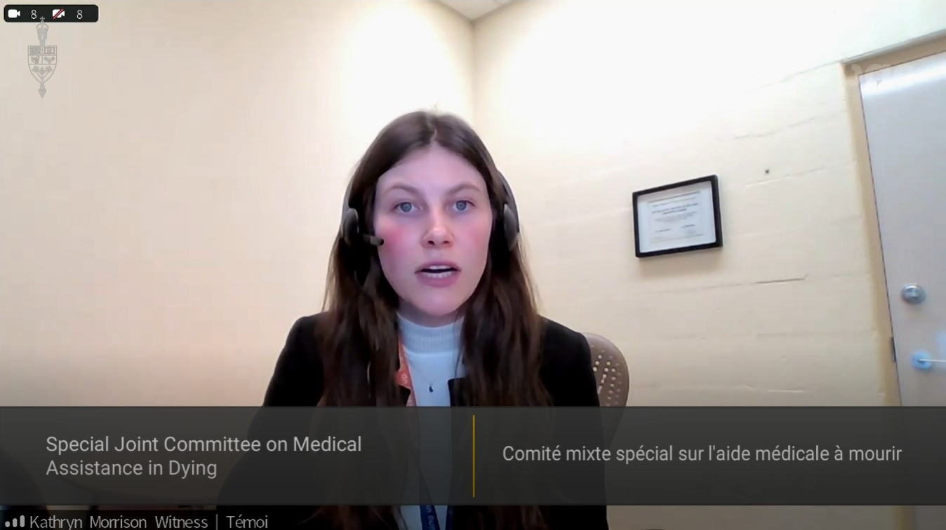 Les comités du Sénat : Comité mixte spécial sur l'aide médicale à mourir - 1 novembre 2022