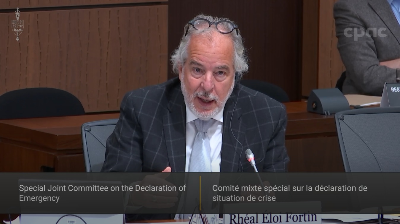 Les comités du Sénat : Comité mixte spécial sur la déclaration de situation de crise - 20 Octobre 2022