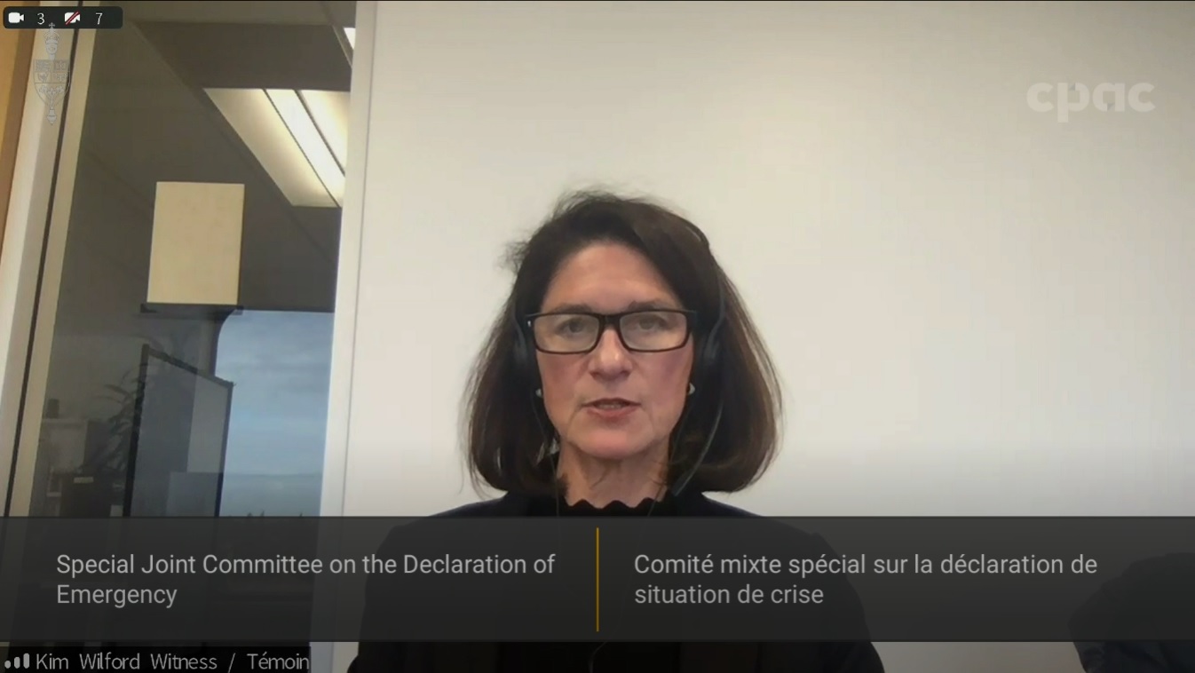 Les comités du Sénat : Comité mixte spécial sur la déclaration de situation de crise -17 novembre 2022