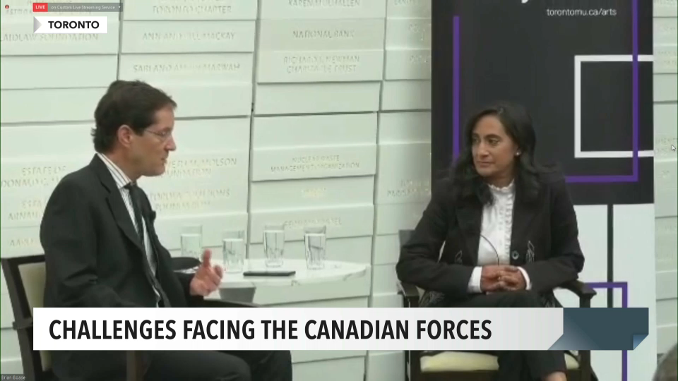 Public Record : Defending Democracies: Defence Minister Anita Anand on Ukraine and the World