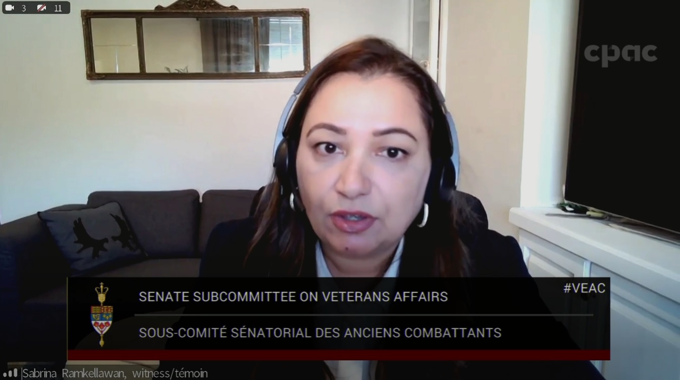 In Committee from the Senate of Canada : Subcommittee on Veterans Affairs - November 23, 2022