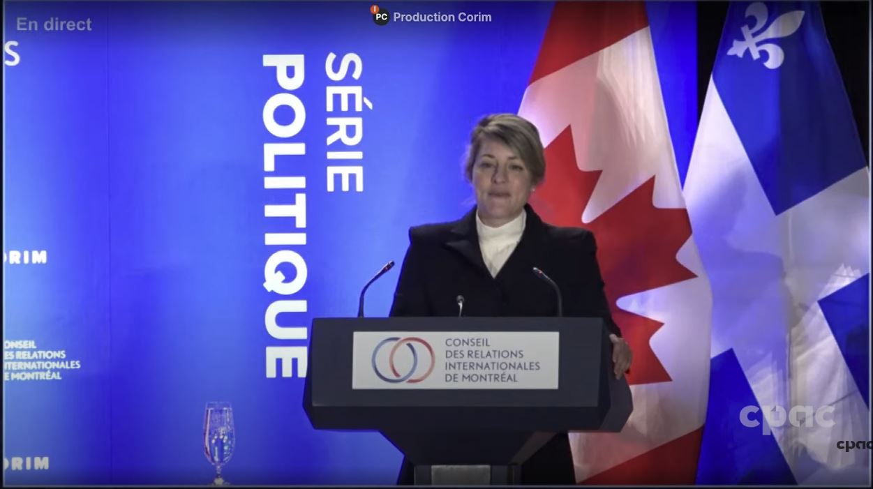 Minister Mélanie Joly on Canada's Indo-Pacific Strategy, War in Ukraine ...