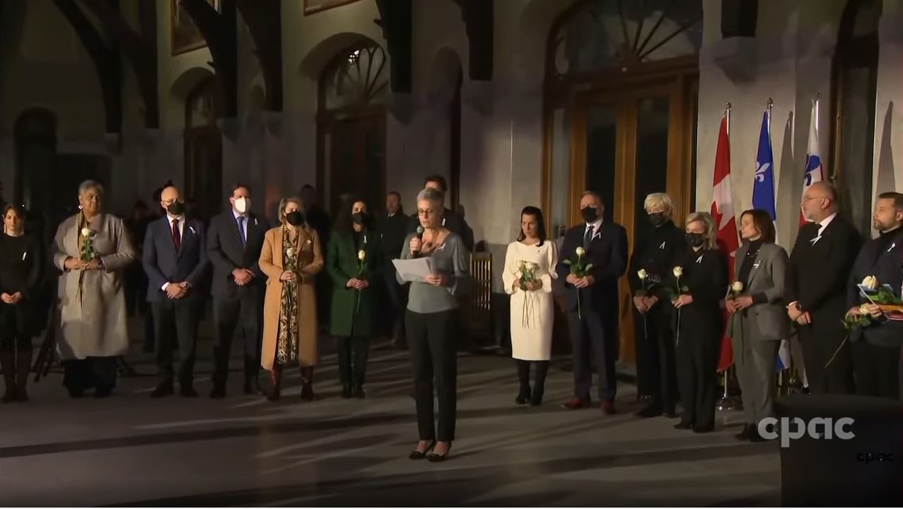 À la une : Commémoration de l’anniversaire du massacre à l’École Polytechnique