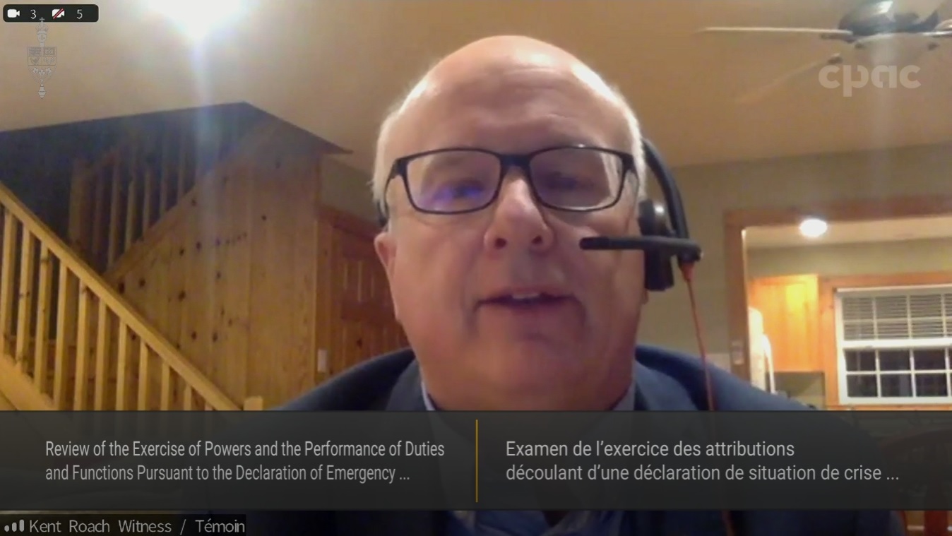 Les comités du Sénat : Comité mixte spécial sur la déclaration de situation de crise - 8 décembre 2022