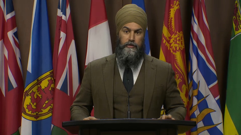 Point de presse du chef du NPD Jagmeet Singh | À la une | CPAC.ca