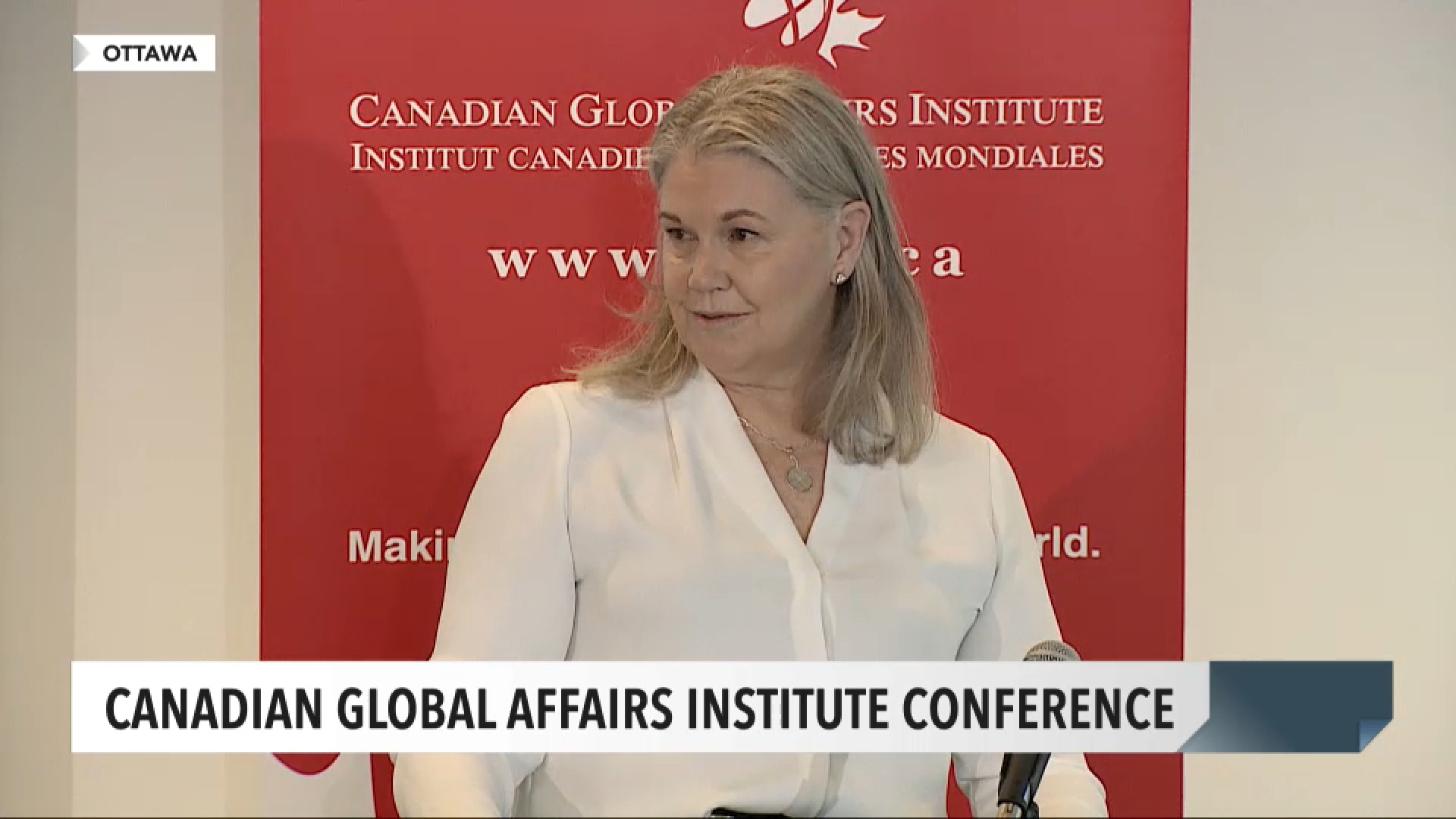 Public Record : CGAI International Affairs Conference: National Security Adviser Jody Thomas