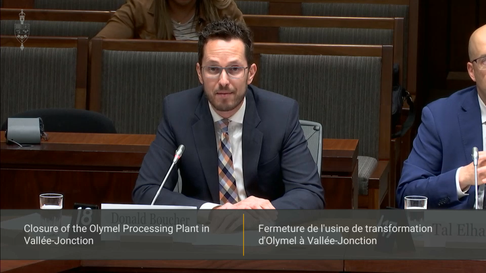 In Committee from the House of Commons : Agriculture and Agri-Food - May 8, 2023