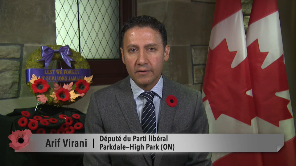 Arif Virani – Jour du souvenir 2023 | Messages des députés | CPAC.ca