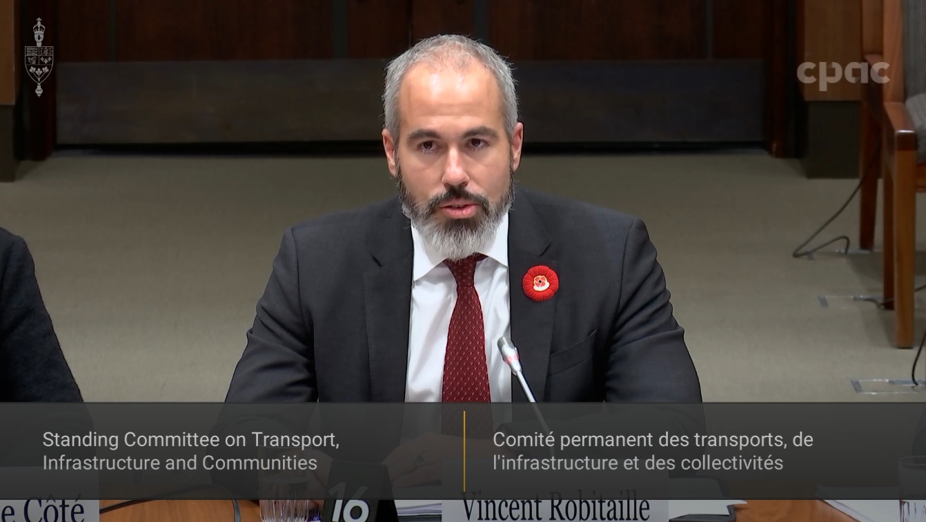 In Committee from the House of Commons : Transport, Infrastructure and Communities - November 8, 2023