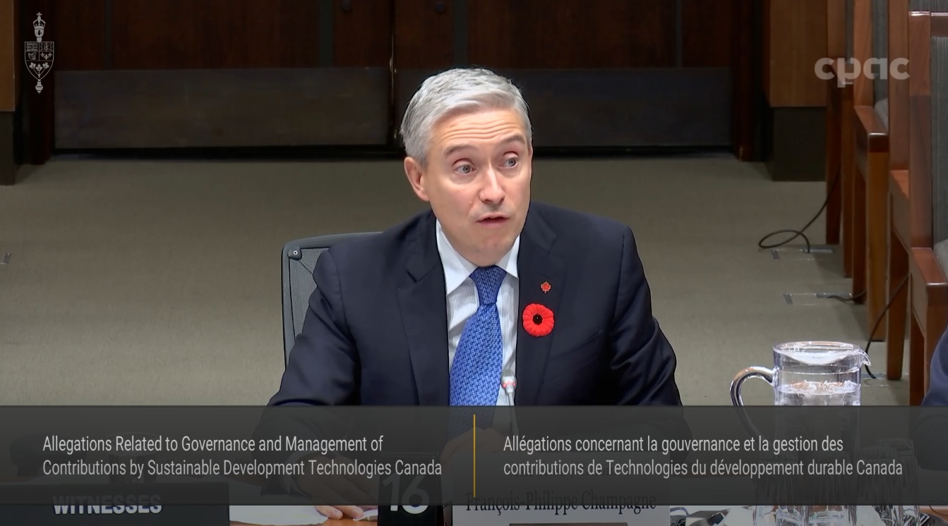 In Committee from the House of Commons : Access to Information, Privacy and Ethics – November 6, 2023