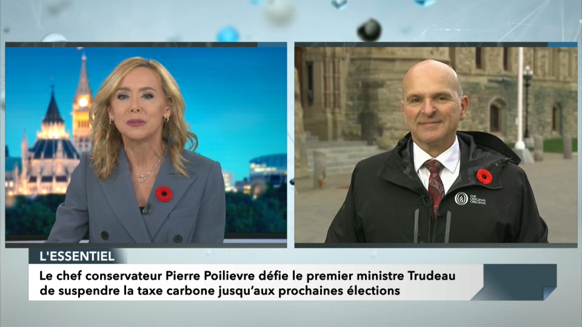 L'Essentiel : Taxe carbone, sondages québécois et diplomatie canadienne - 1er novembre 2023