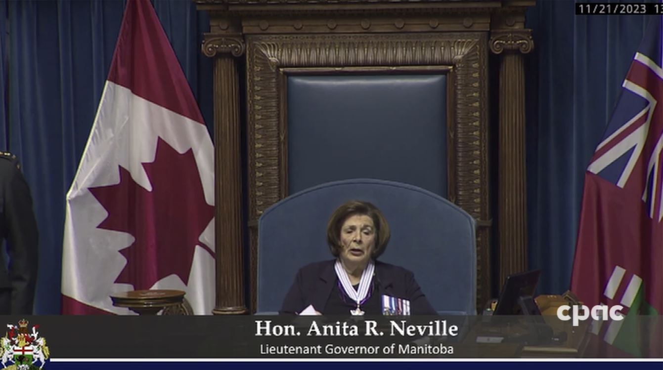 Manitoba Speech from the Throne Public Record CPAC.ca