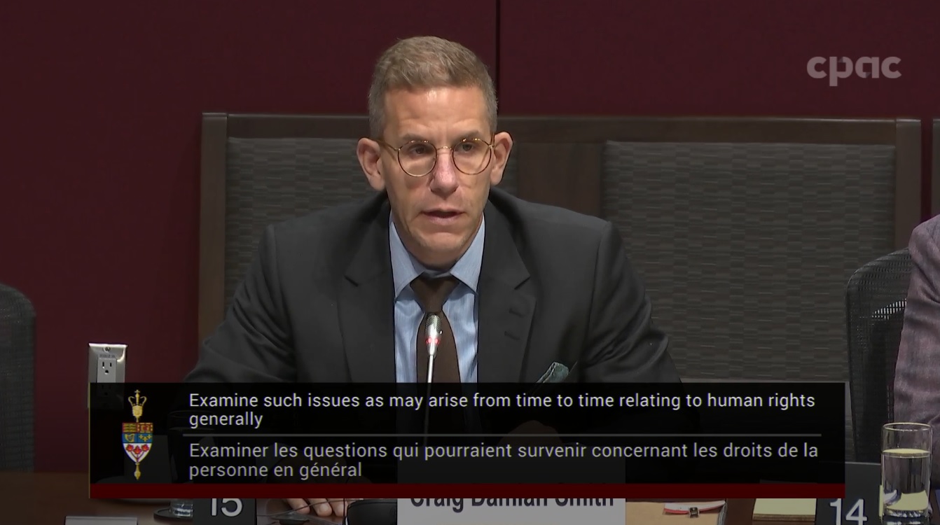 In Committee from the Senate of Canada : Human Rights - November 6, 2023