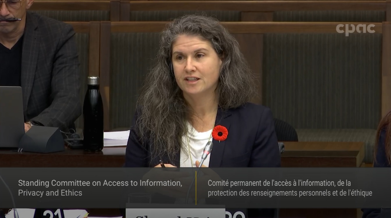 In Committee from the House of Commons : Access to Information, Privacy and Ethics - November 8, 2023