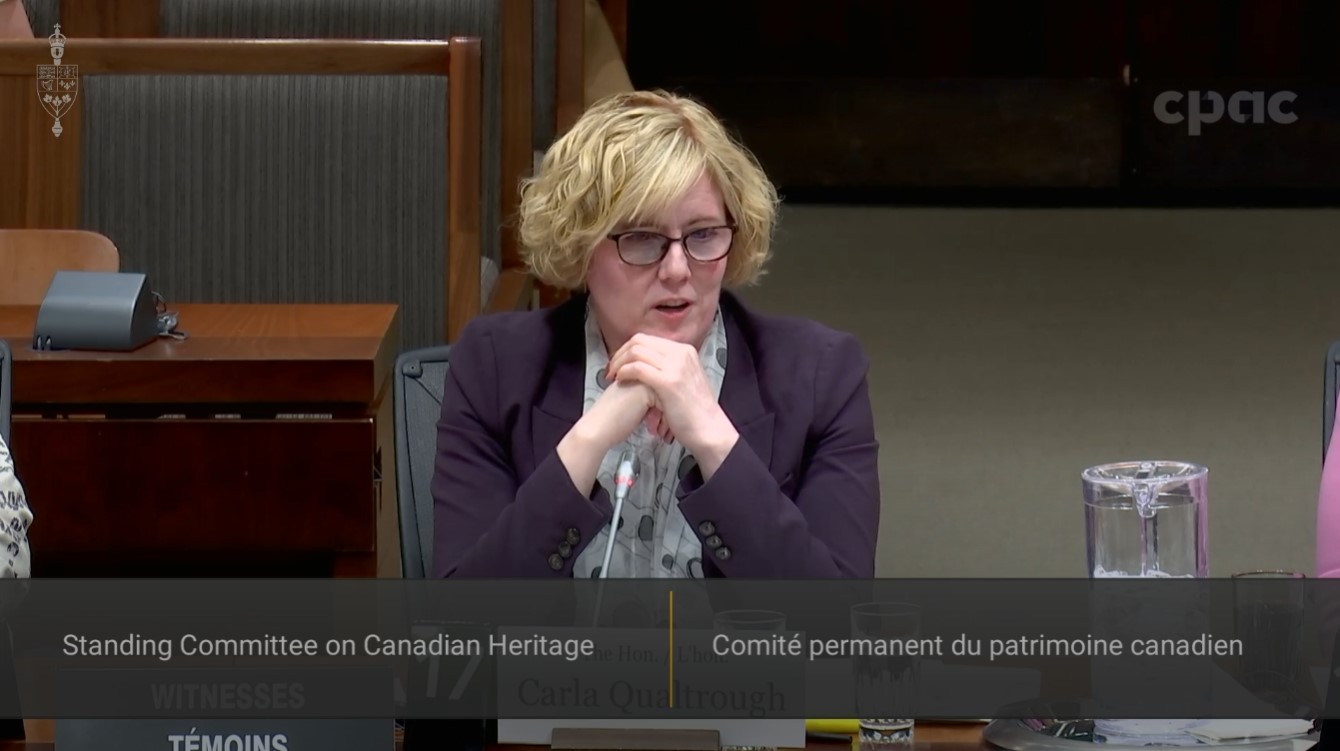 In Committee from the House of Commons : Canadian Heritage – December 12, 2023