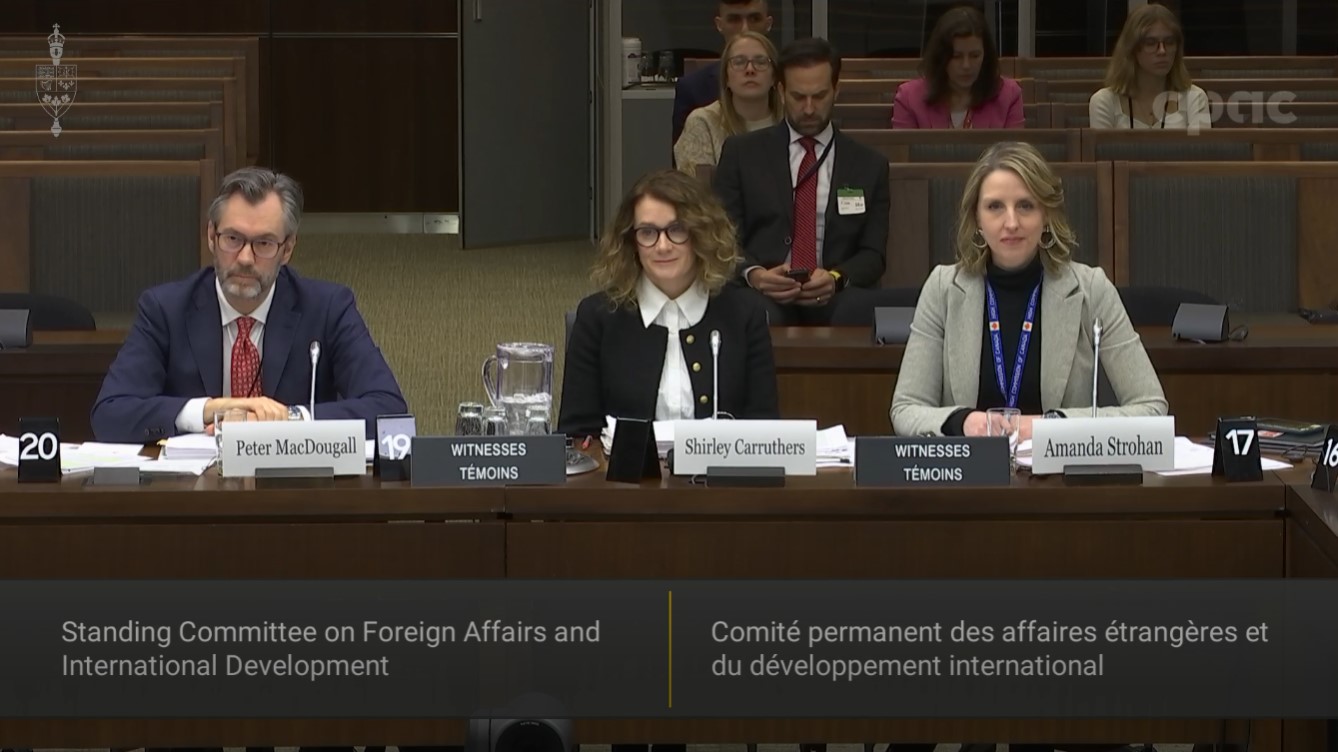 In Committee from the House of Commons : Foreign Affairs and International Development – December 6, 2023