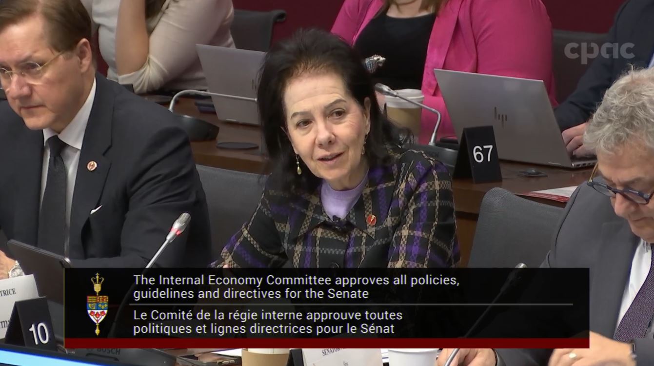 In Committee from the Senate of Canada : Internal Economy - December 14, 2023