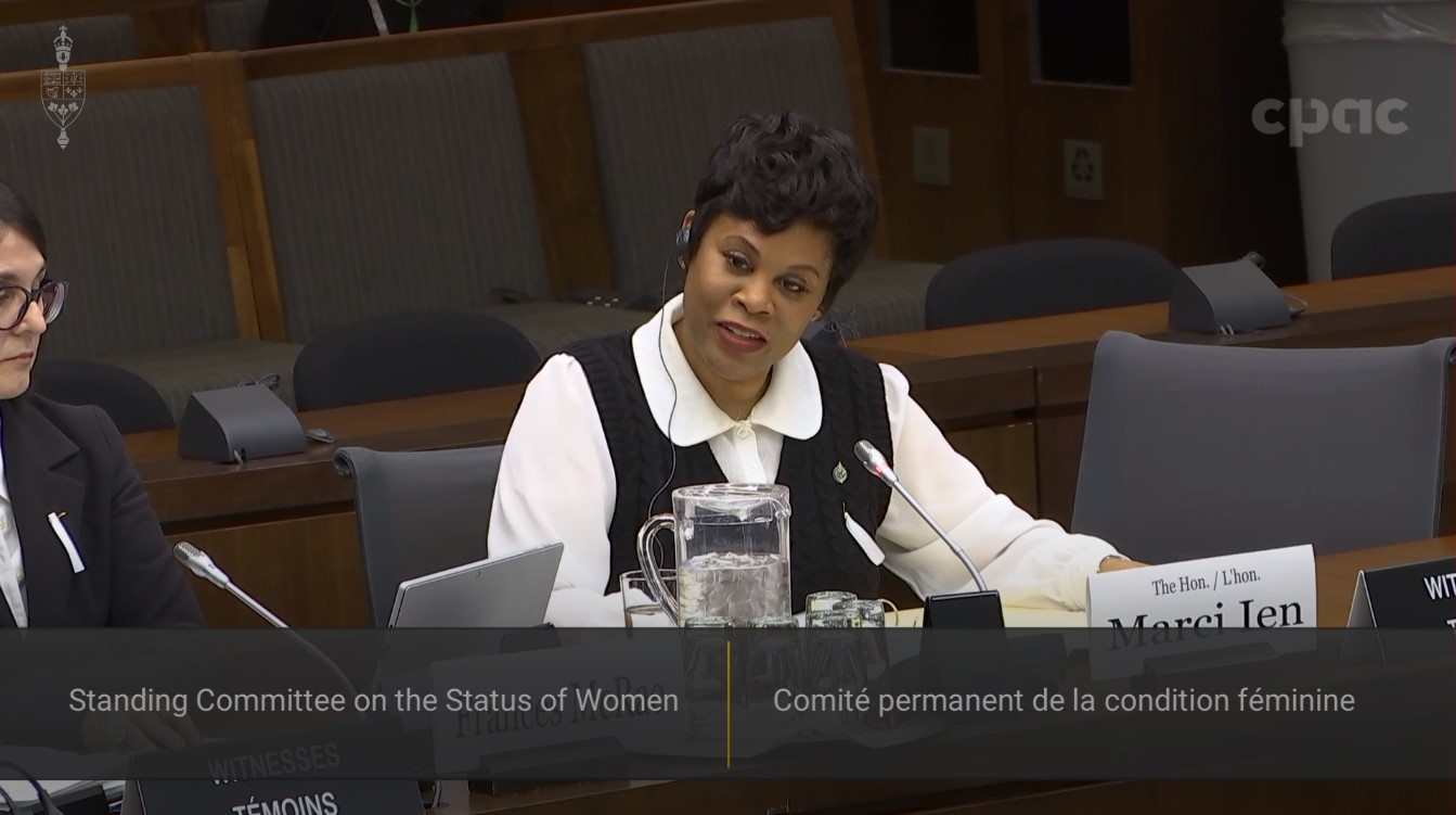In Committee from the House of Commons : Status of Women – December 7, 2023