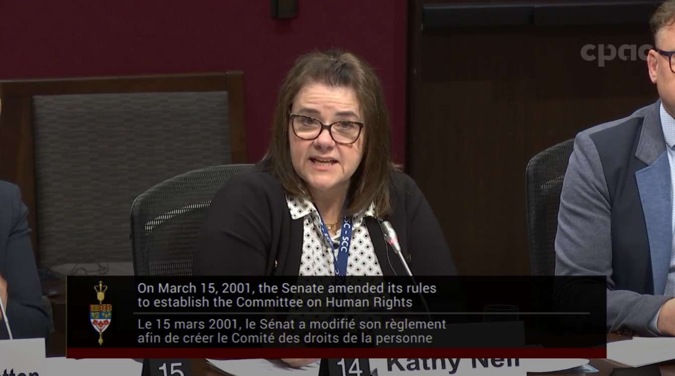 In Committee from the Senate of Canada : Human Rights – February 12, 2024