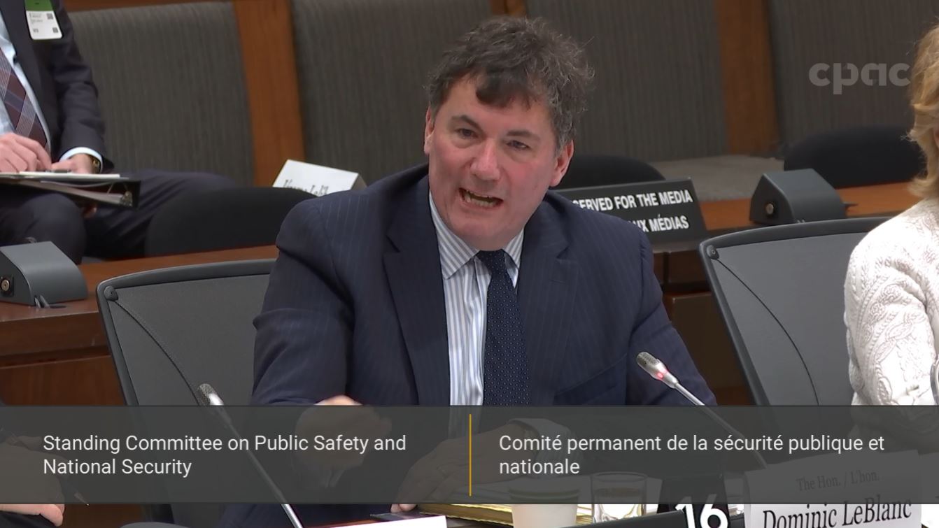 In Committee from the House of Commons : Public Safety and National Security – March 21, 2024