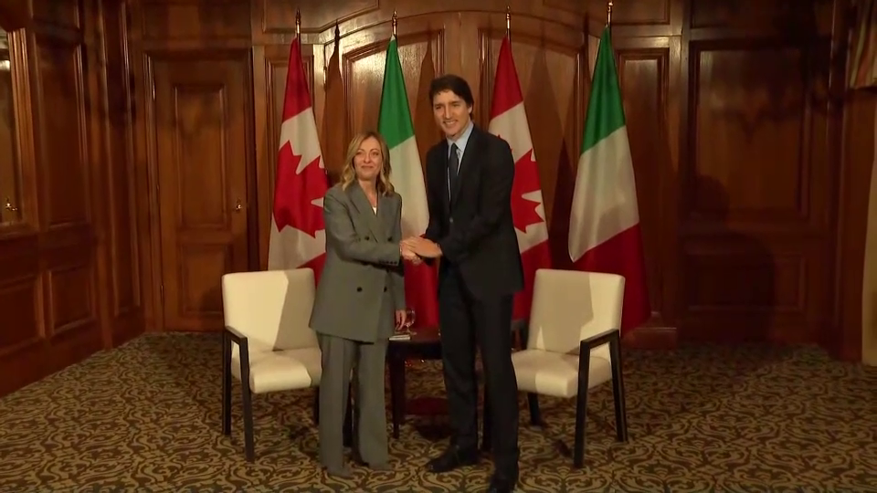 PM Trudeau Meets With Italian PM Giorgia Meloni In Toronto March 2   Vlcsnap 2024 03 02 12h28m03s110 