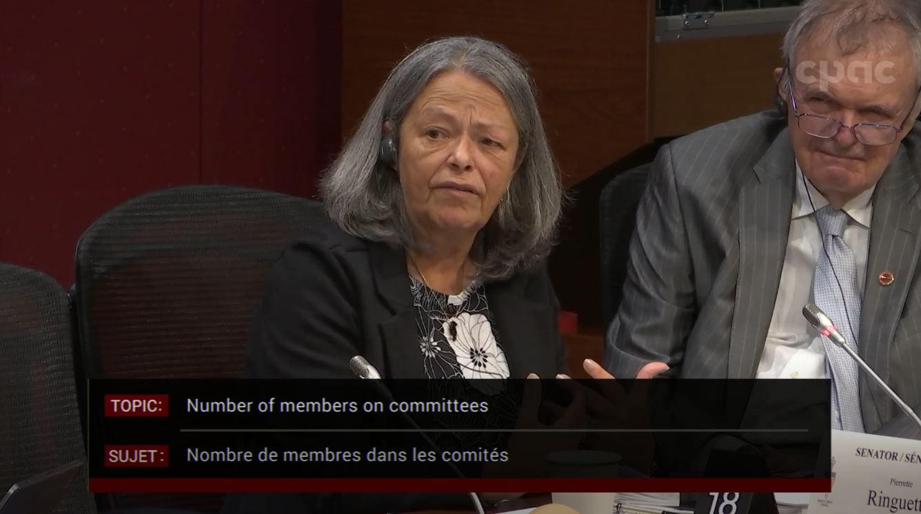 In Committee from the Senate of Canada : Rules, Procedures and the Rights of Parliament – April 9, 2024