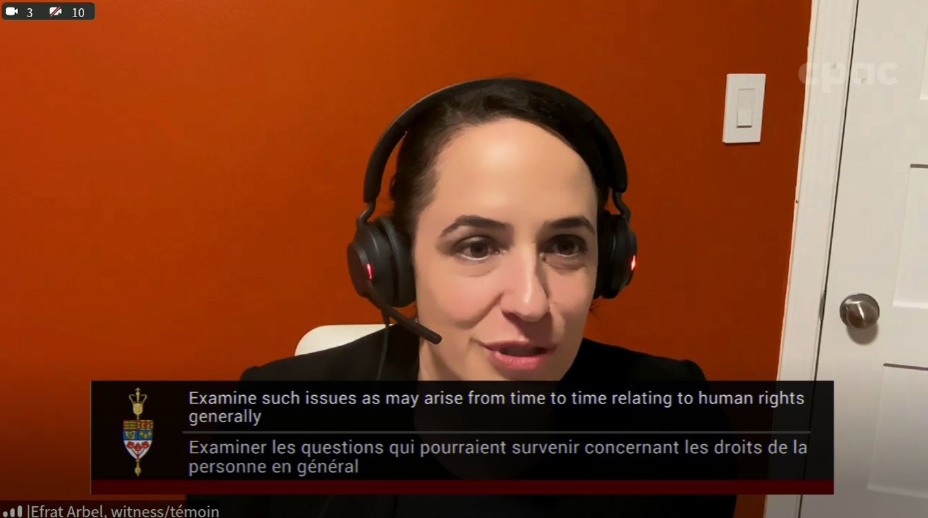 In Committee from the Senate of Canada : Human Rights – April 8, 2024