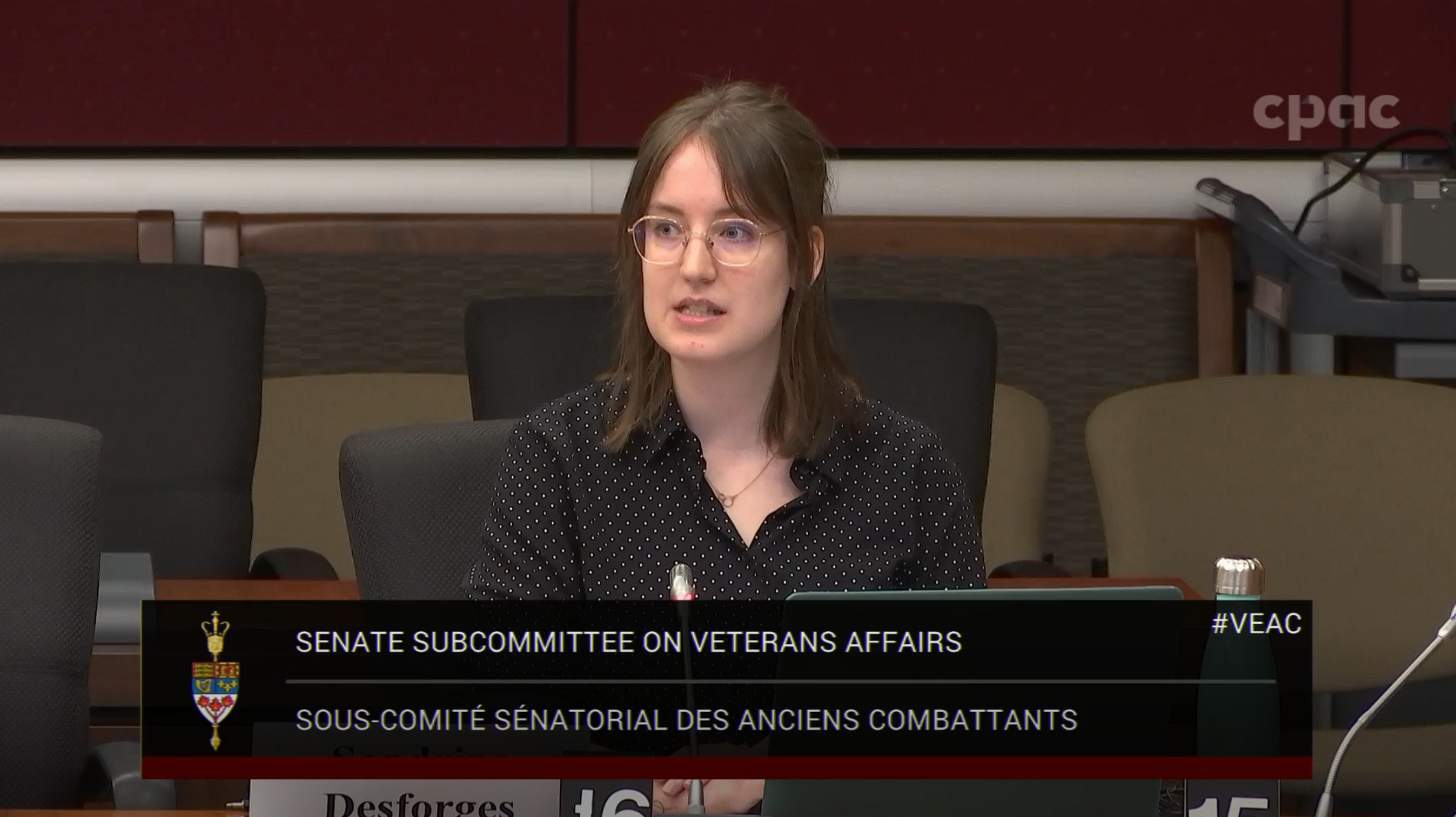 In Committee from the Senate of Canada : Subcommittee on Veterans Affairs – May 8, 2024