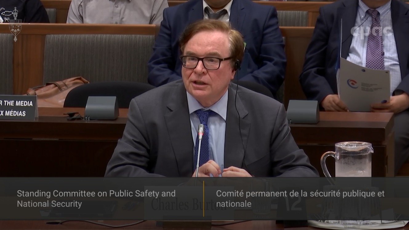 In Committee from the House of Commons : Public Safety and National Security – June 3, 2024