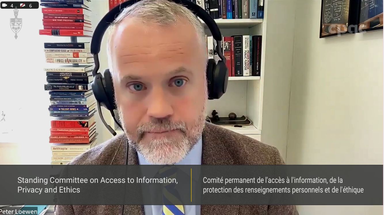 In Committee from the House of Commons : Access to Information, Privacy and Ethics – May 7, 2024