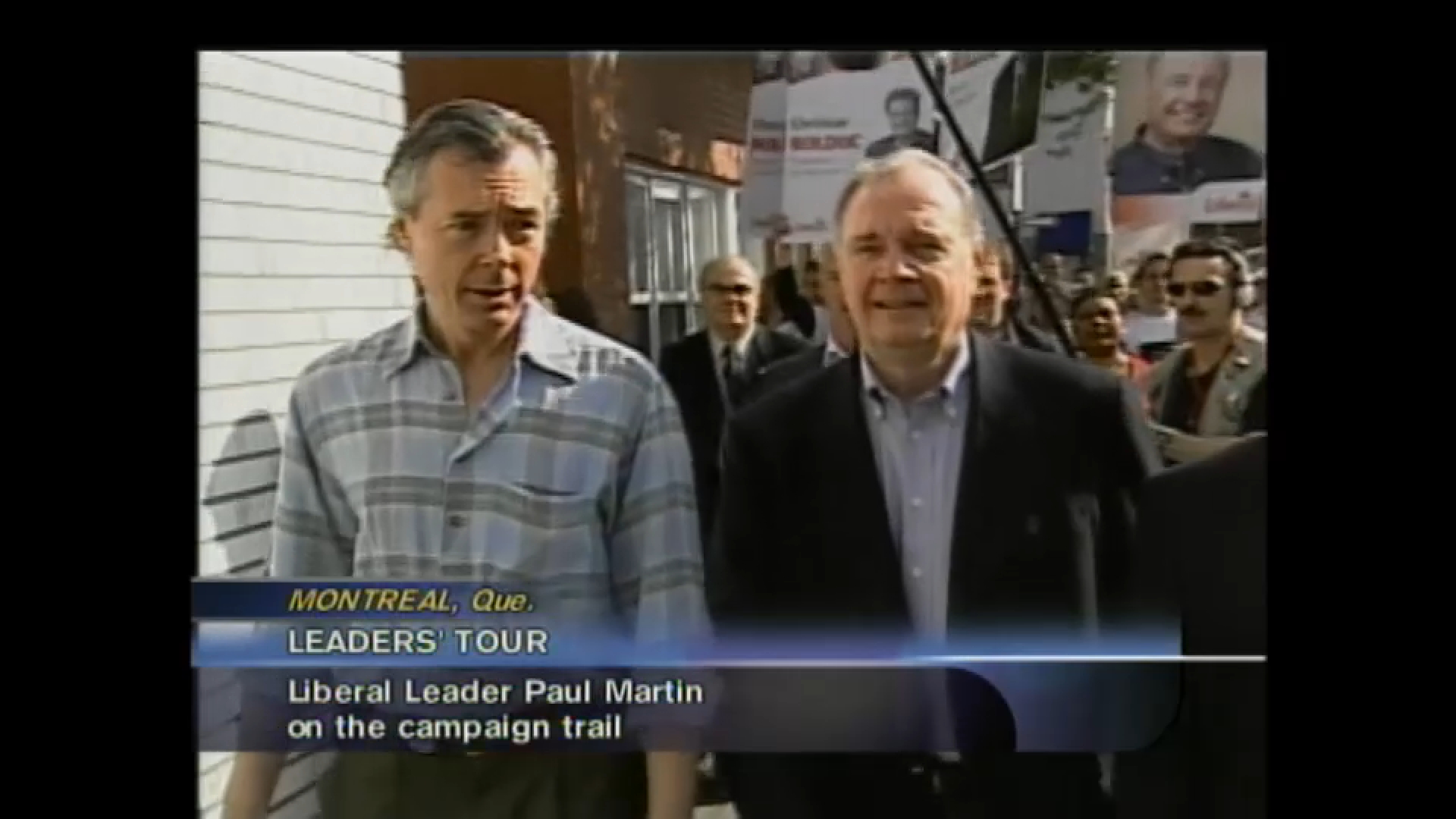 La Tournée des chefs : Vote 2004 – 19 juin