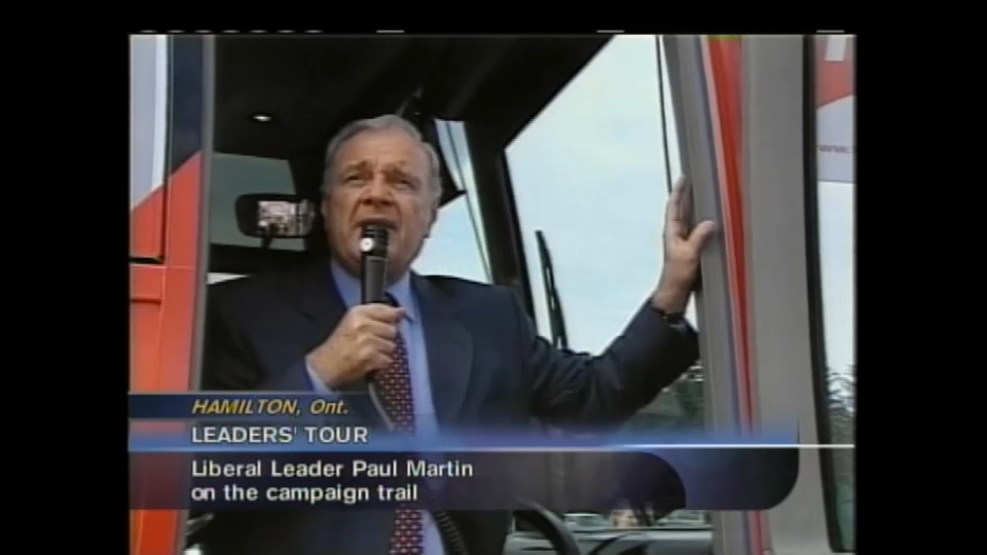 La Tournée des chefs : Vote 2004 – 16 juin