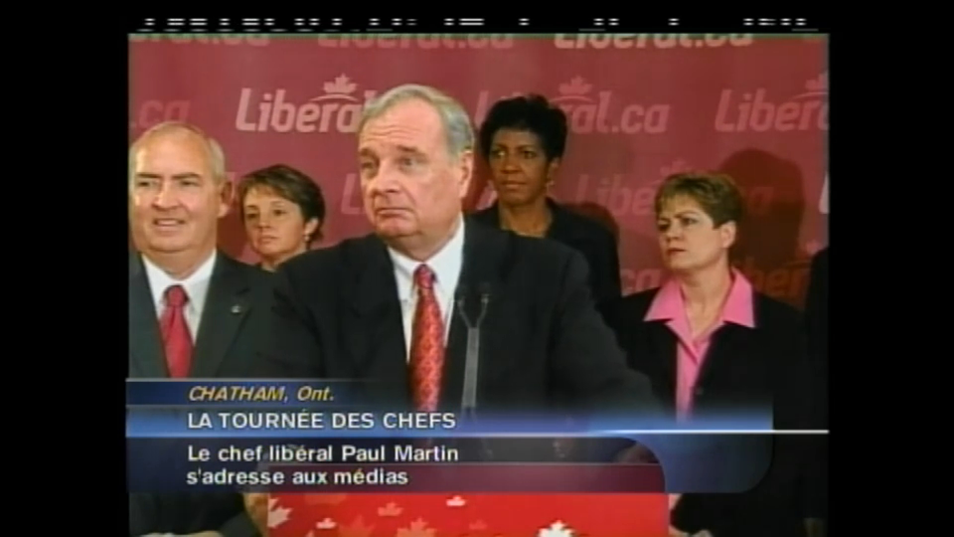 La Tournée des chefs : Vote 2004 – 17 juin 2004