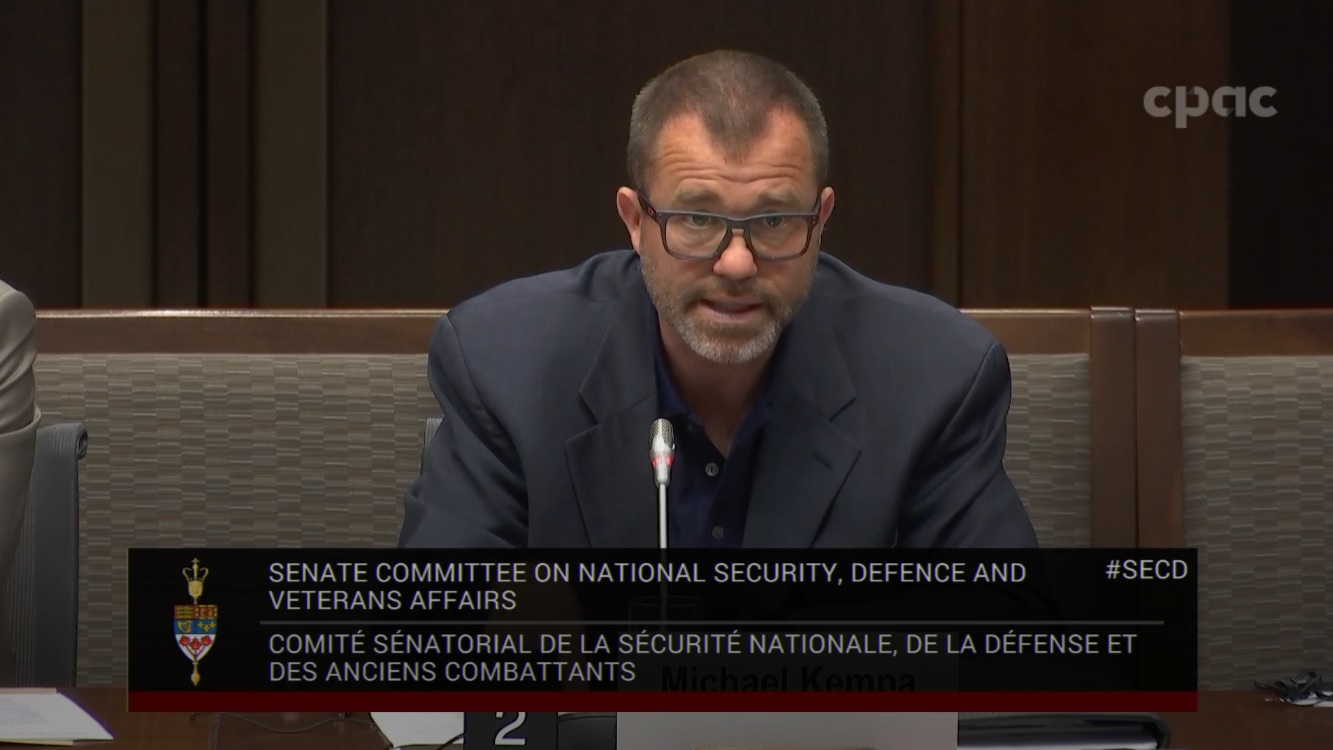 In Committee from the Senate of Canada : National Security, Defence and Veterans Affairs – June 10, 2024