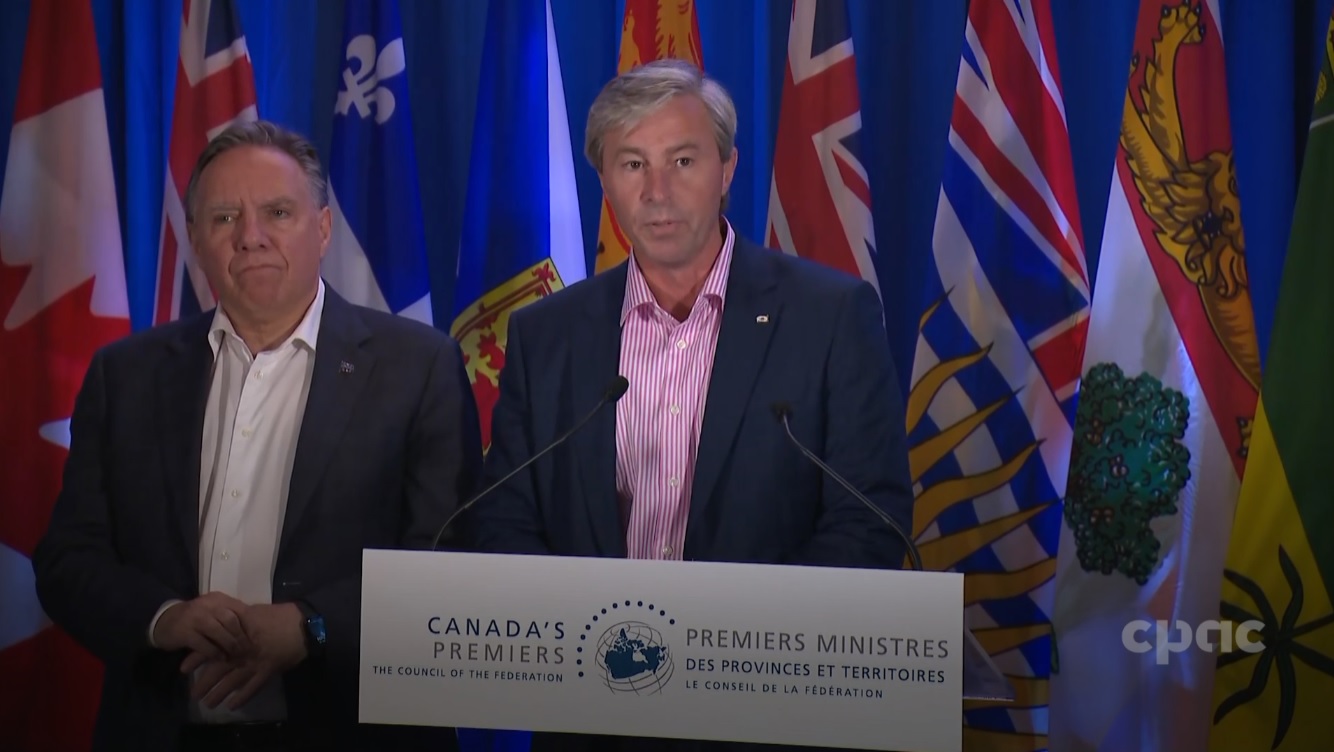 Premiers Meeting: N.S. and Quebec Premiers Speak with Reporters – July 16, 2024 | Headline Politics | CPAC.ca