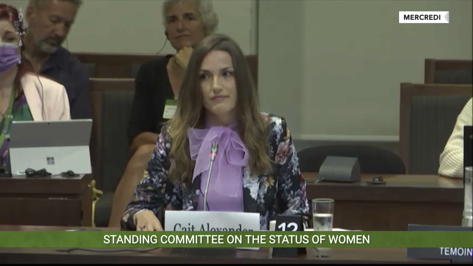 In Committee from the House of Commons : Status of Women - July 31, 2024