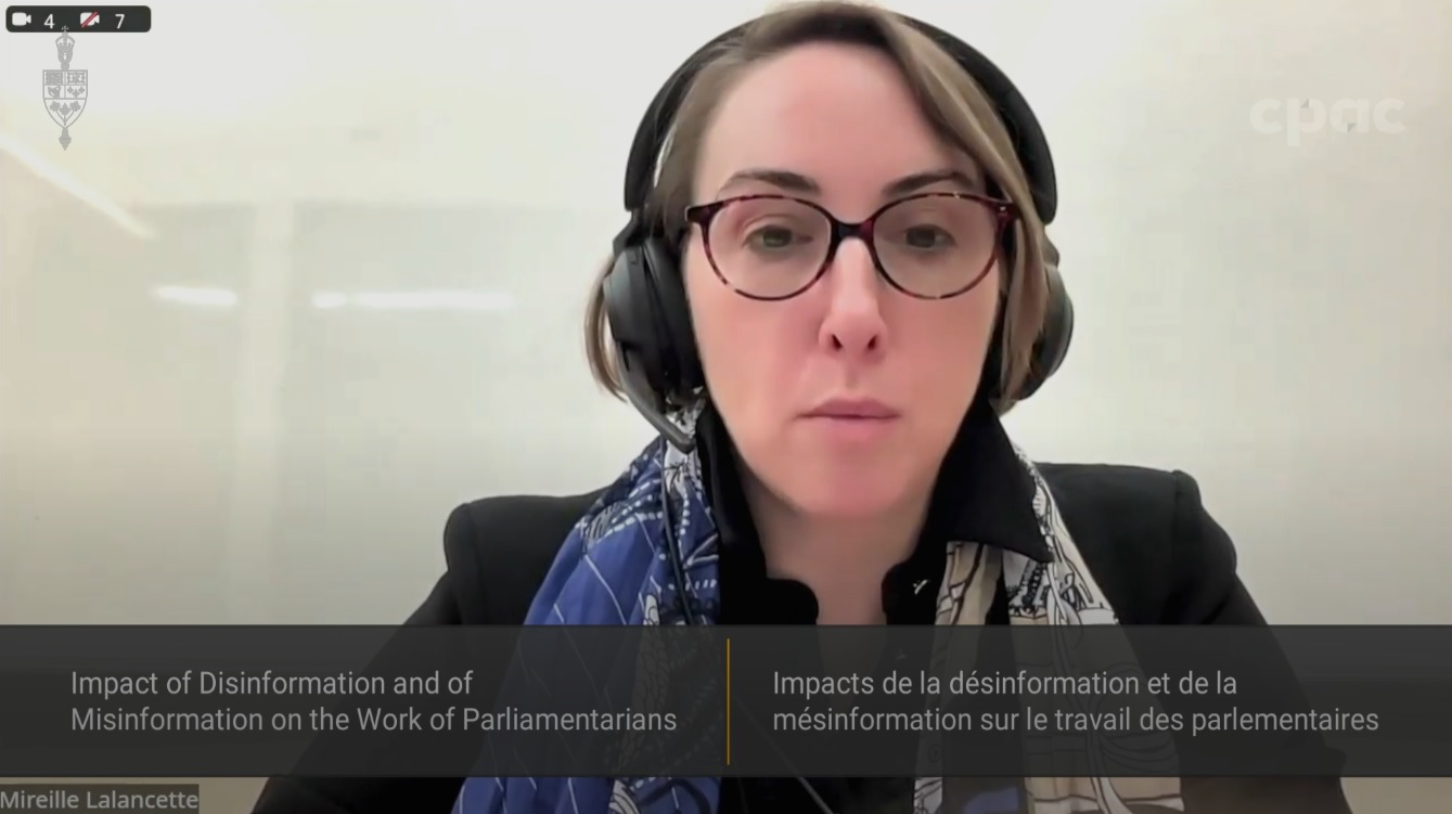 In Committee from the House of Commons : Access to Information, Privacy and Ethics – September 26, 2024