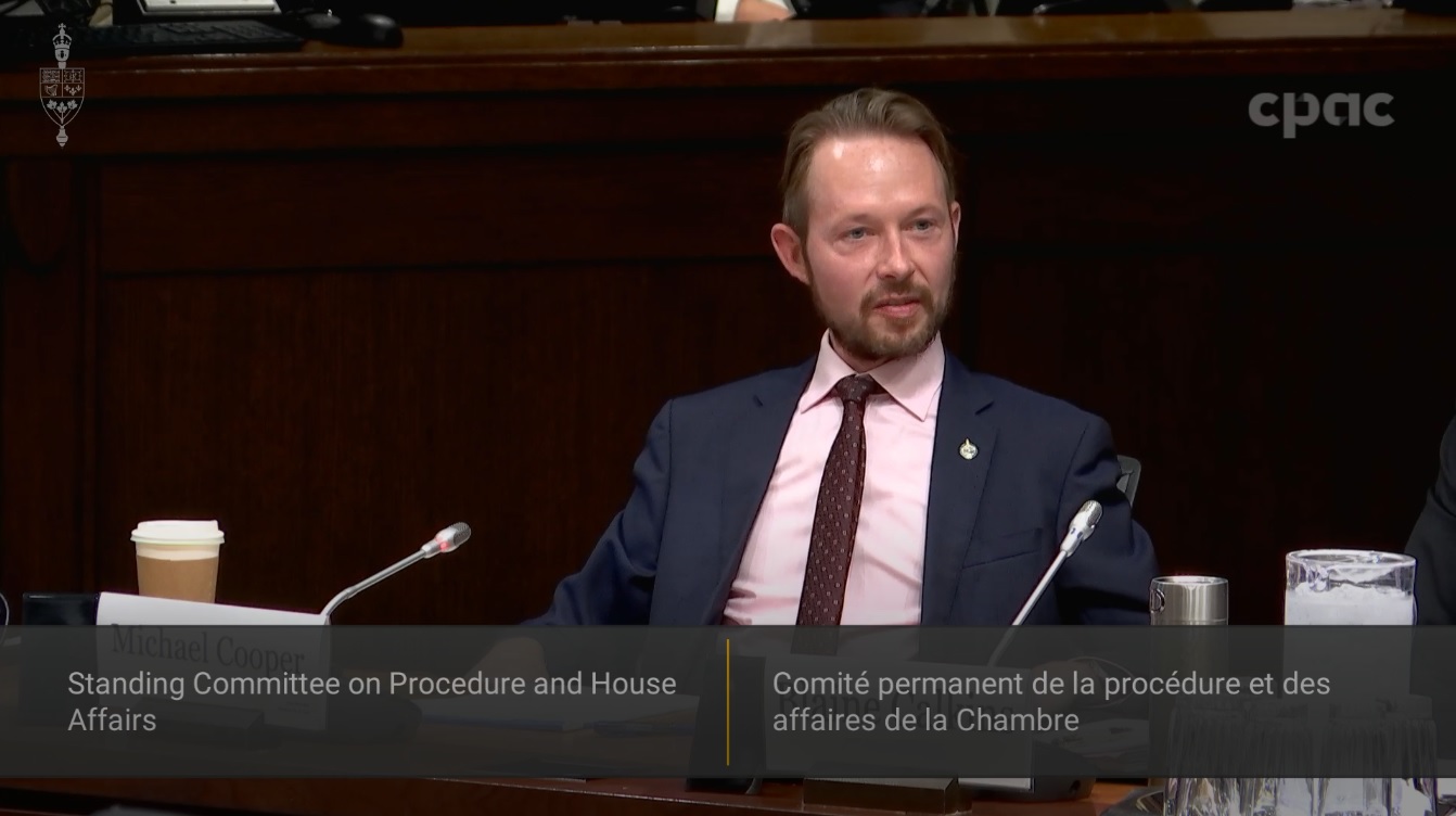 In Committee from the House of Commons : Procedure and House Affairs – September 19, 2024