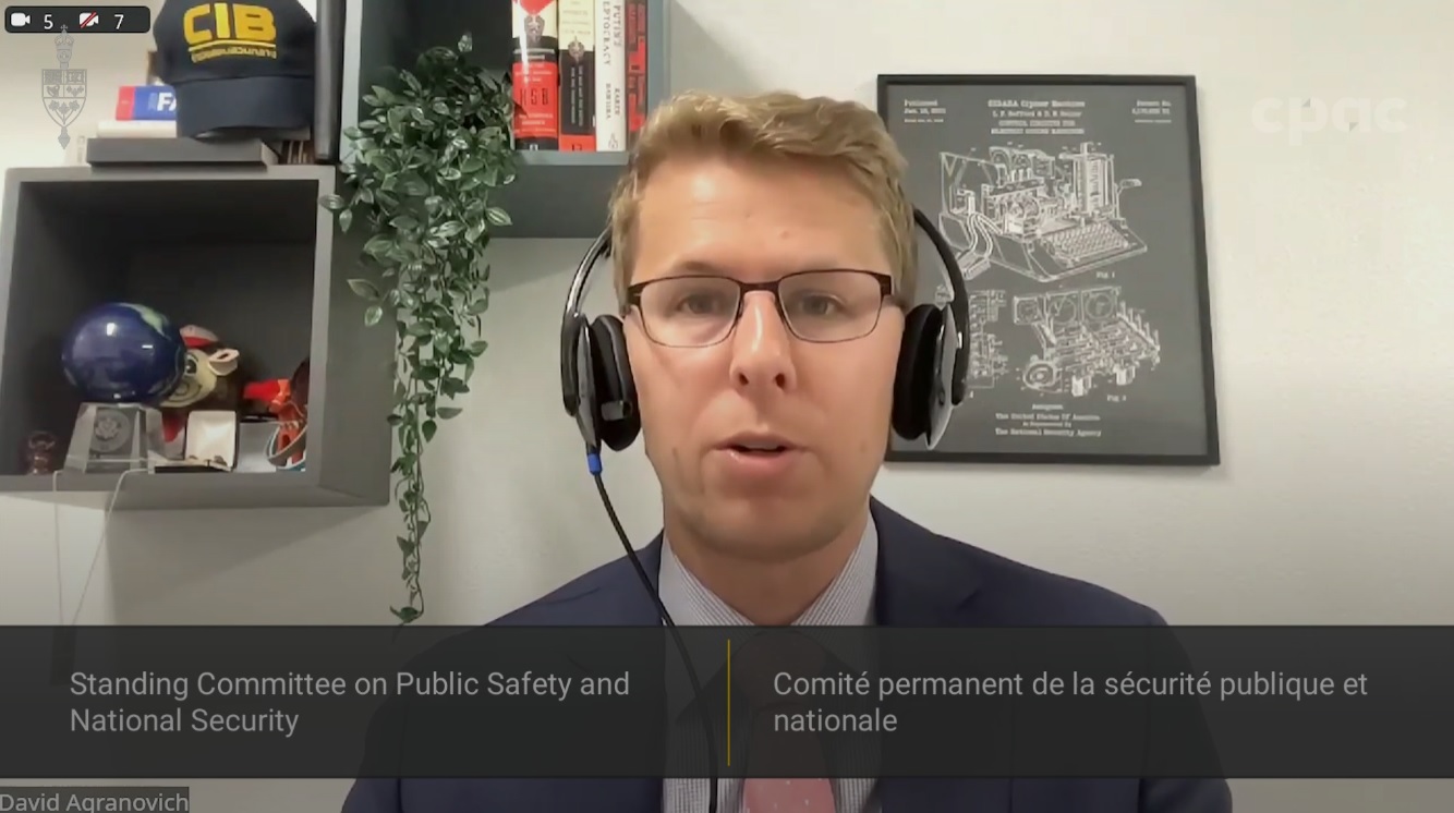 In Committee from the House of Commons : Public Safety and National Security – October 10, 2024