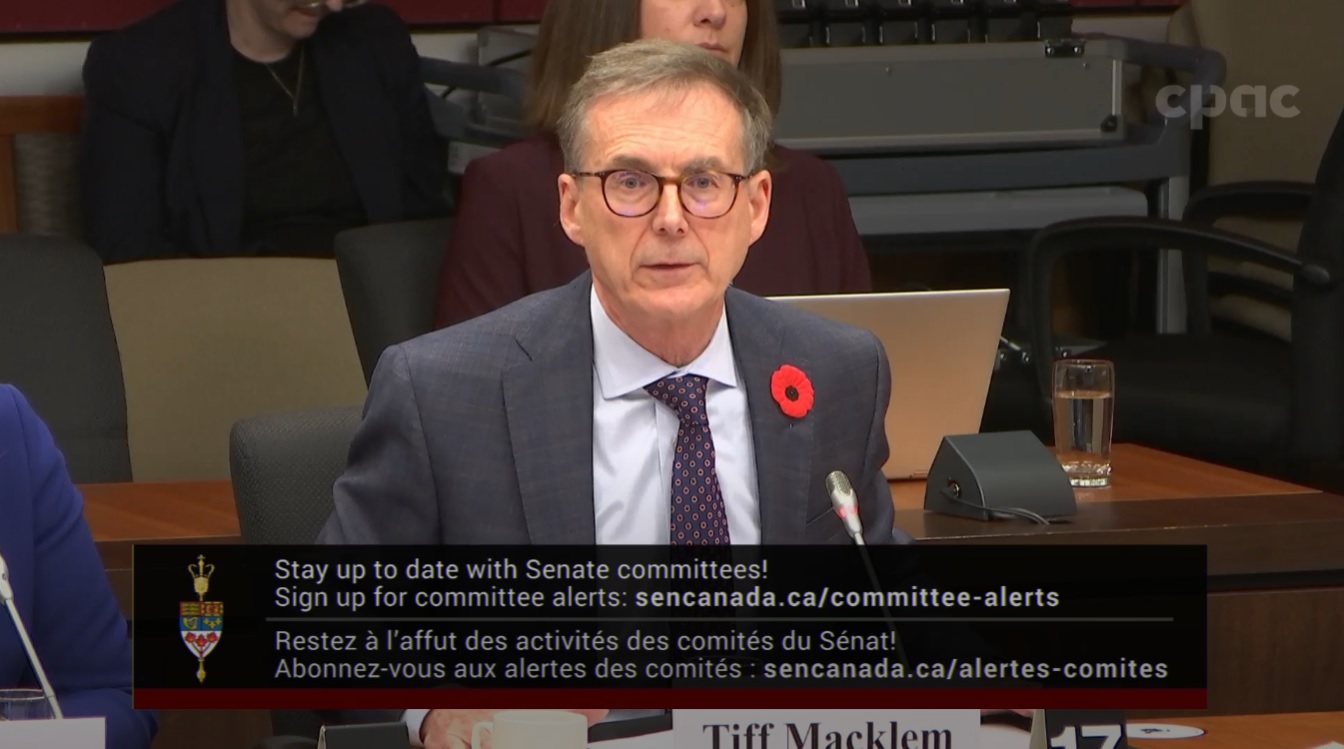 In Committee from the Senate of Canada : Banking, Commerce and the Economy – October 30, 2024