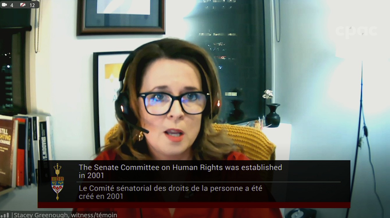 In Committee from the Senate of Canada : Human Rights – October 21, 2024