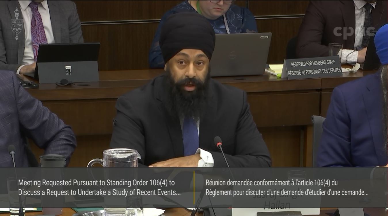 In Committee from the House of Commons : Public Safety and National Security – October 18, 2024