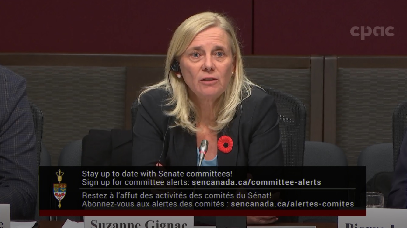 In Committee from the Senate of Canada : Standing Committee on Audit and Oversight – October 30, 2024