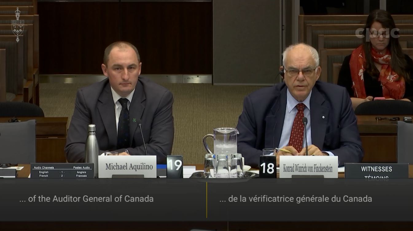 In Committee from the House of Commons : Public Accounts – October 21, 2024