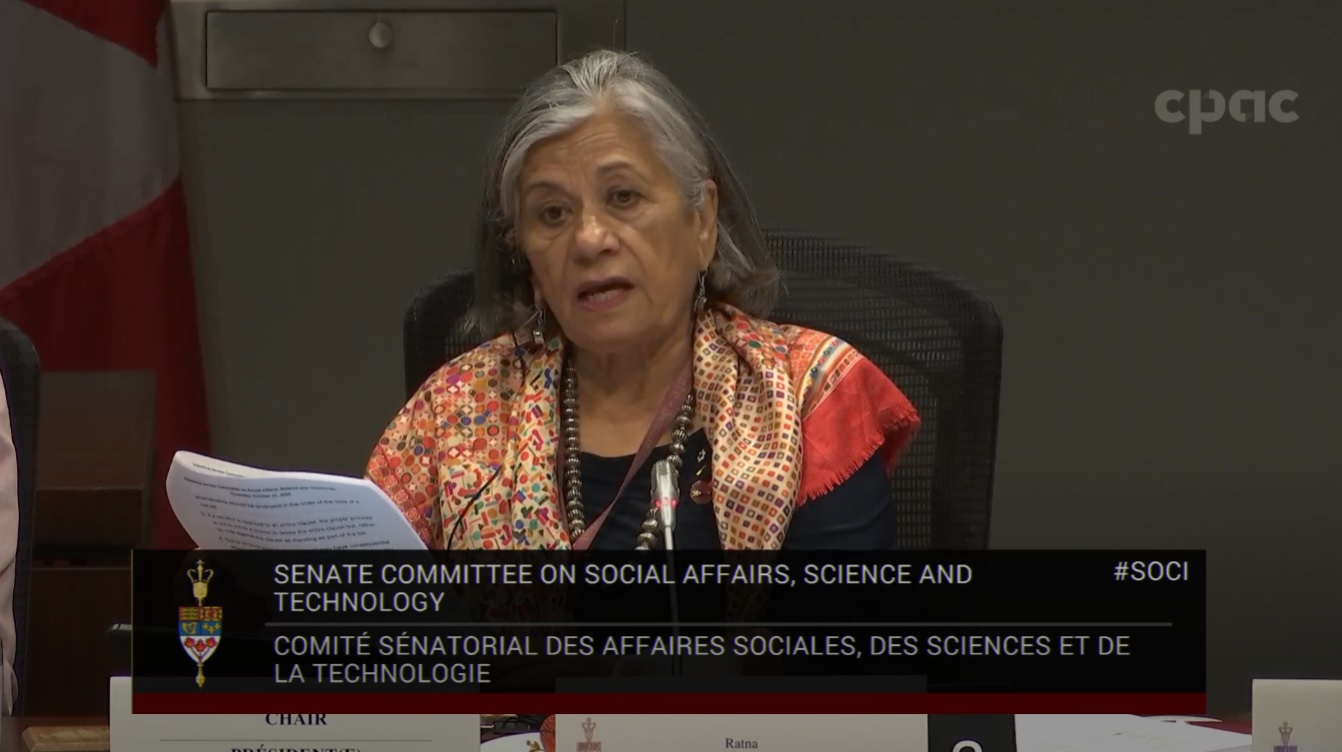 In Committee from the Senate of Canada : Social Affairs, Science and Technology – October 31, 2024